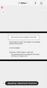 An Enrichment Course Entitled: “Academic Writing”