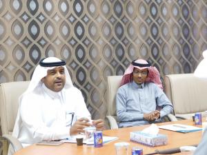 Dean of Engineering &amp; Computer Colleges Meets with Officials from Al-Qunfudah Center of the Talented