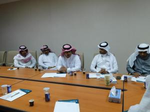 Dean of Engineering &amp; Computer Colleges Meets with Officials from Al-Qunfudah Center of the Talented