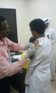 Vaccination Campaign Against Seasonal Flu in Computer and Engineering College in Al-Qunfudhah