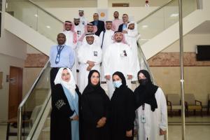 اجتماع لبحث اوجه التعاون بين الكلية التطبيقية ومدينة الملك عبدالله الطبية