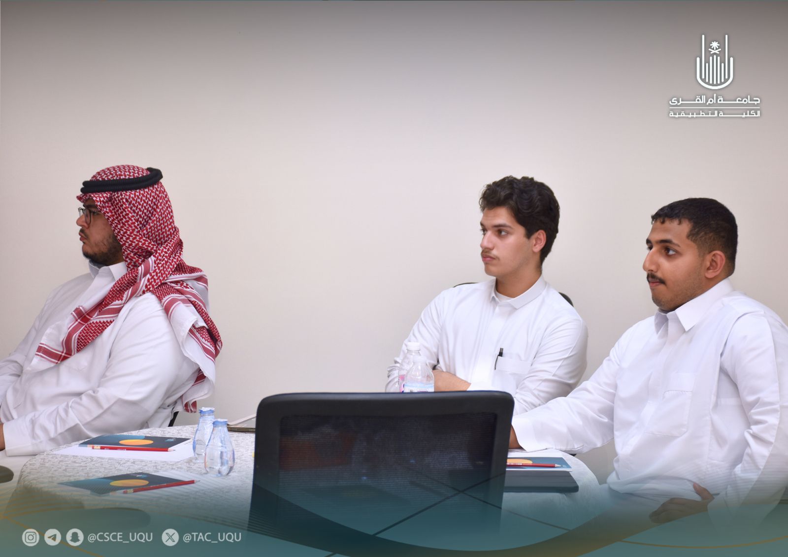 الاجتماع الأول لإدارة الكلية التطبيقية مع المجلس الطلابي