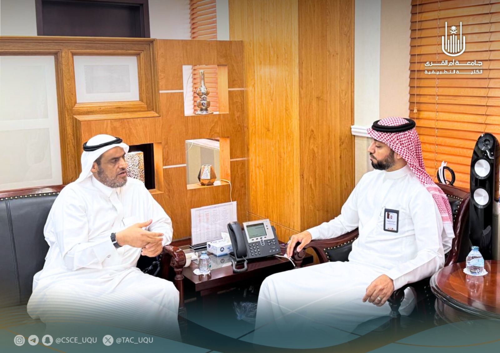 الرئيس التنفيذي للكلية التطبيقية يزور الكلية التطبيقية بجامعة الملك فيصل