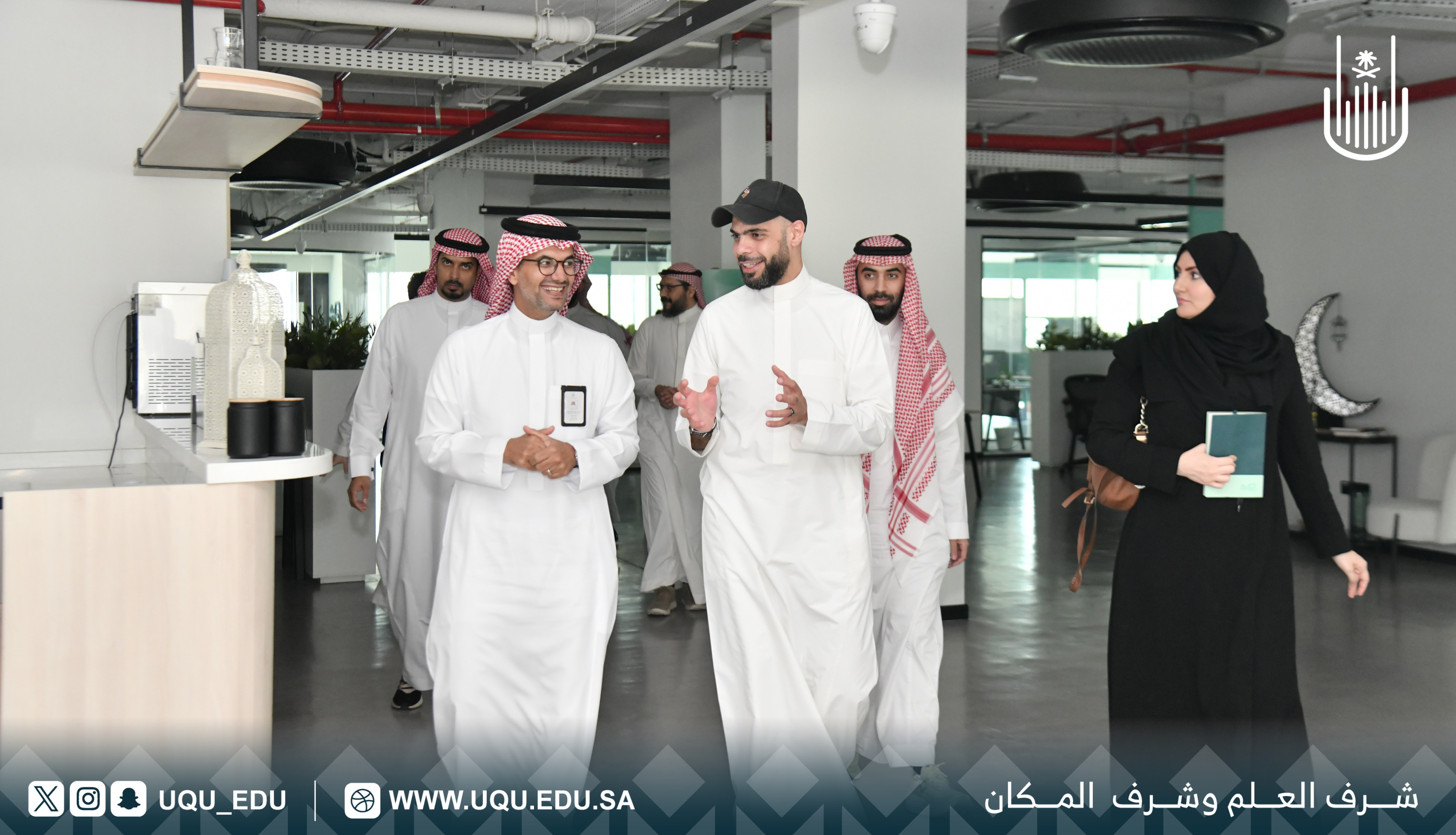 كليَّة الحاسبات تبحث التَّدريب التَّعاوني للطَّلبة مع شركة سلَّة لتقنية المعلومات
