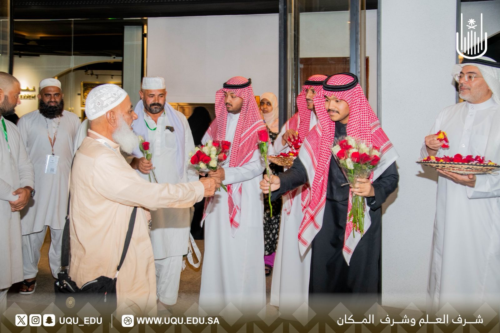 الواجهة الثَّقافيَّة بجامعة أمِّ القرى تستقبل حجَّاج جمهوريَّة باكستان في زيارة ثقافيَّة ترحيبيَّة