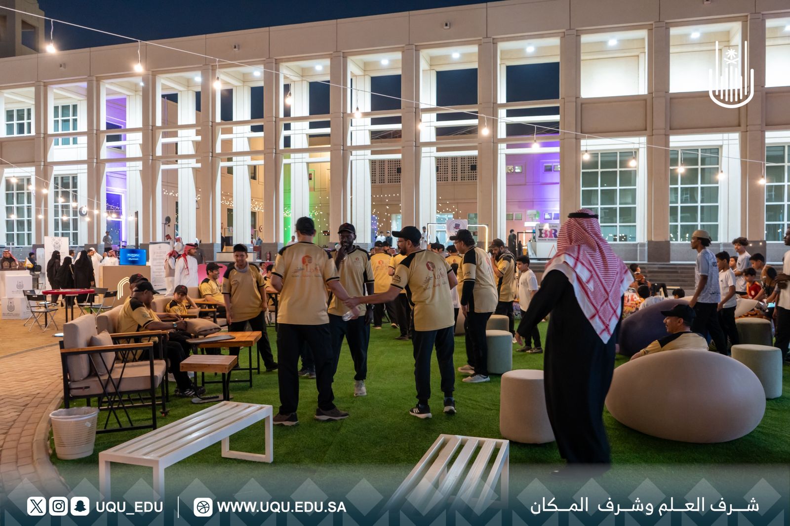 جامعة أمِّ القرى تفتتح ممشى الجامعة وتعزِّز نمط الحياة الصحيَّة