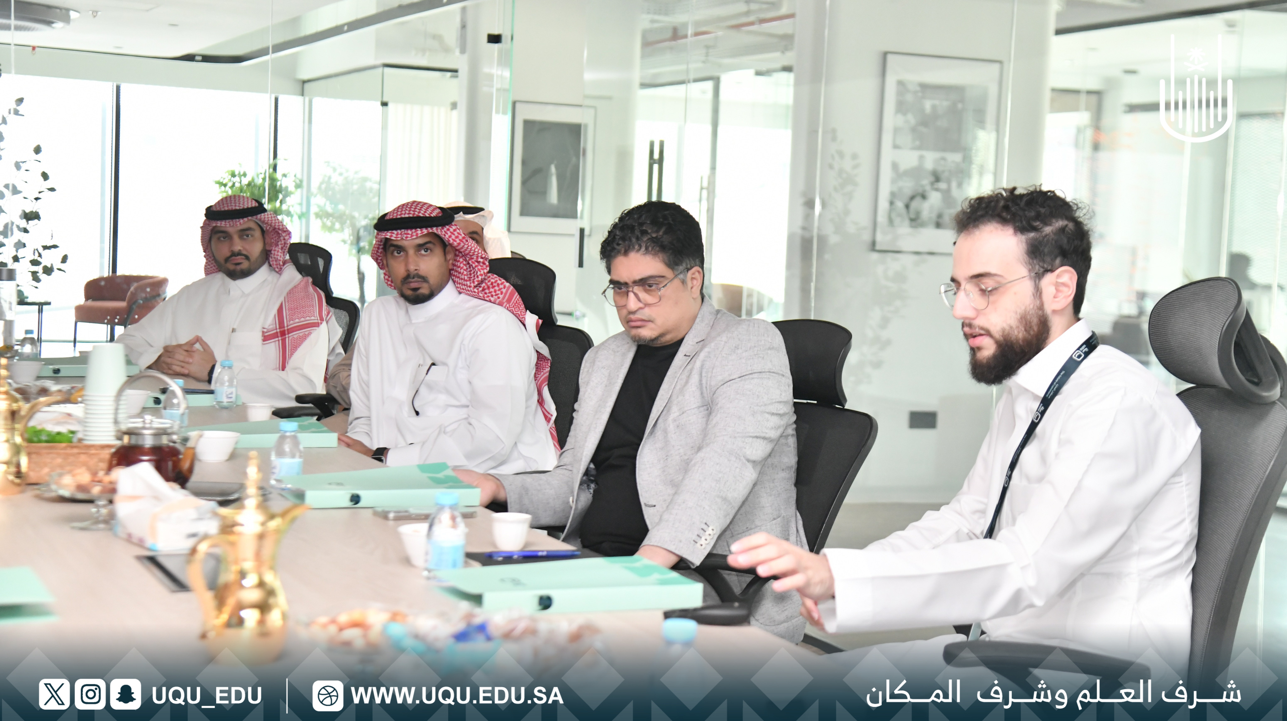كليَّة الحاسبات تبحث التَّدريب التَّعاوني للطَّلبة مع شركة سلَّة لتقنية المعلومات