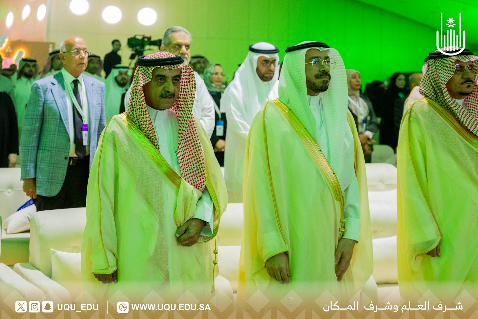 رئيس جامعة أمِّ القُرى يحضر حفل افتتاح المؤتمر السَّادس للشَّبكة العربيَّة لضمان الجودة