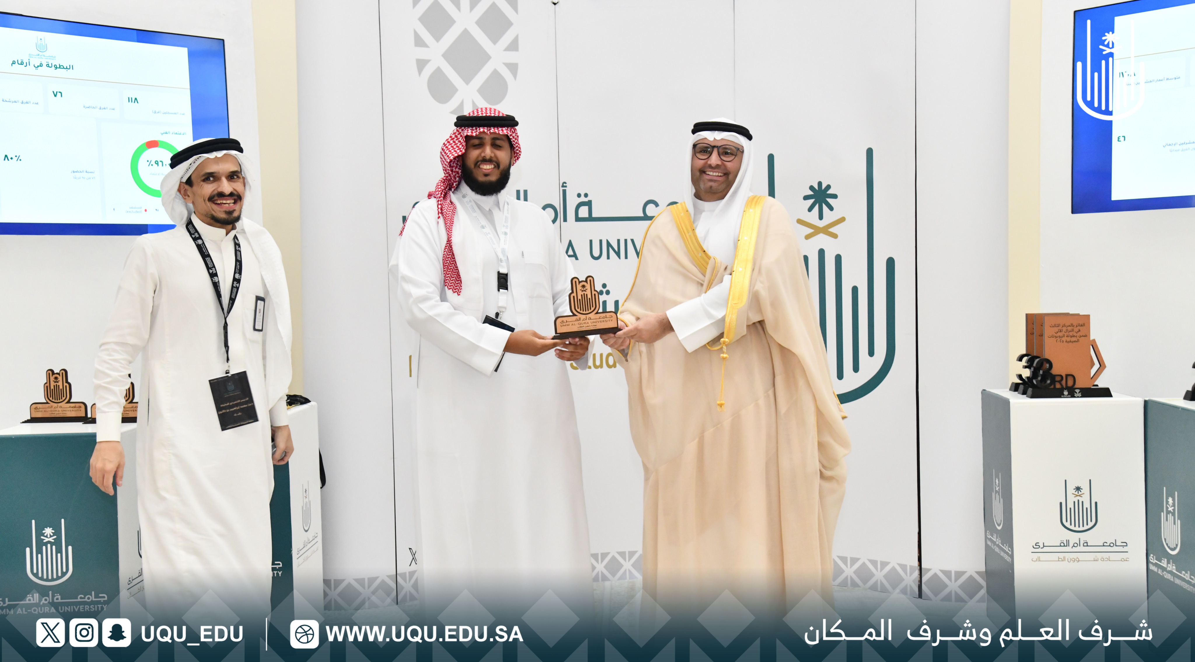 عمادة شؤون الطُّلاب تختتم بطولة الروبوتات الصيفيَّة 2025