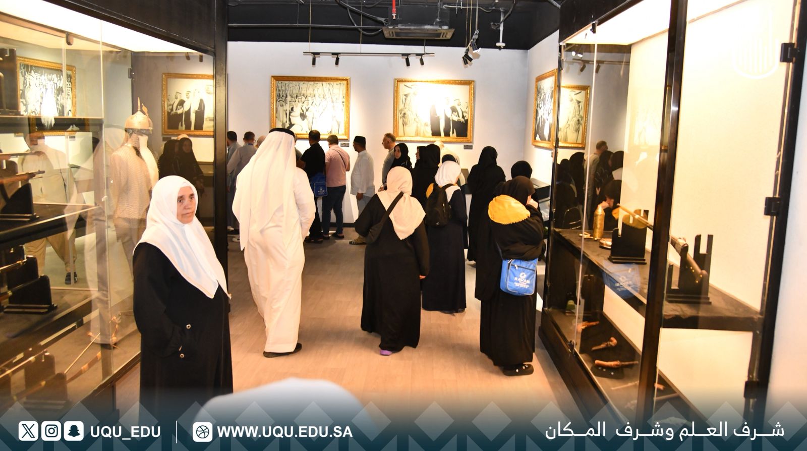الواجهة الثقافية لجامعة أم القرى تستقبل وفدًا من المعتمرين من جمهورية جورجيا