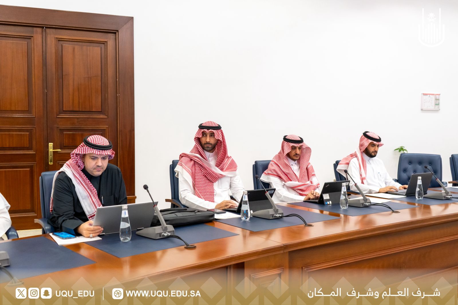رئيس جامعة أمِّ القُرى يترأس مجلس الجامعة في جلسته السَّادسة