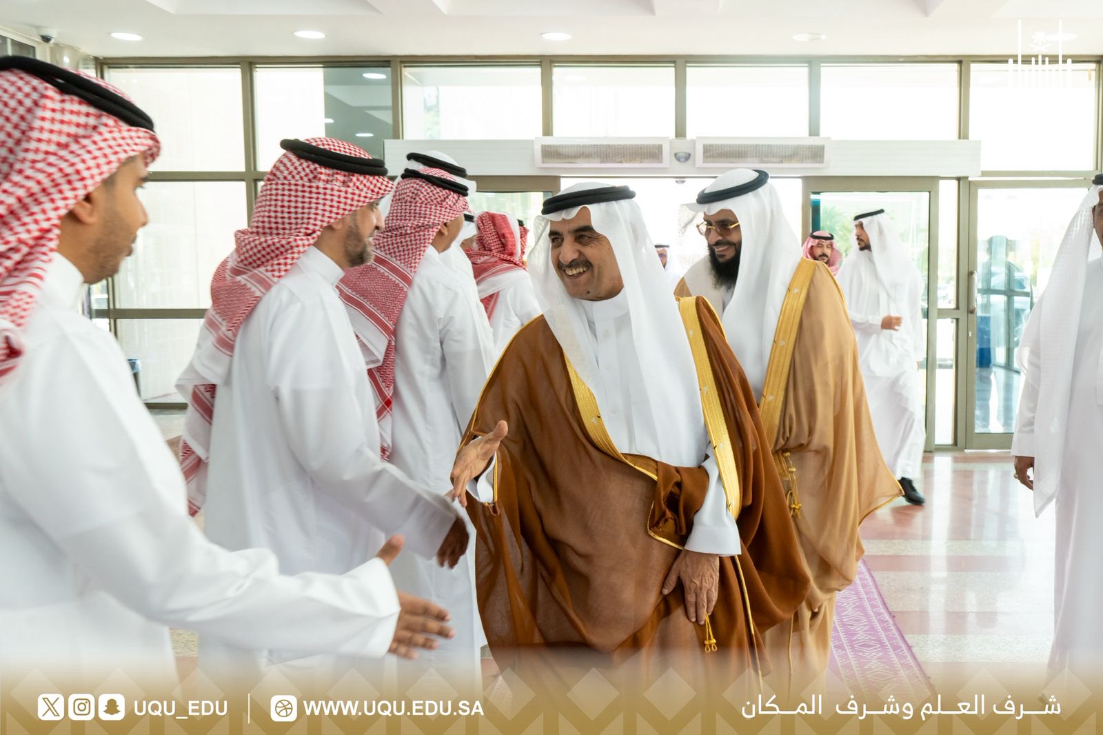 جامعة أمِّ القُرى تنظِّم حفل المعايدة السَّنوي بمناسبة عيد الفطر المبارك.