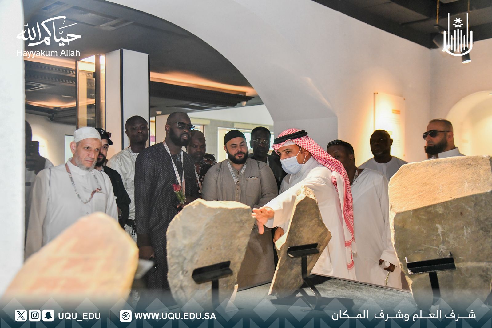 13,500 زائر للواجهة الثَّقافيَّة بجامعة أمِّ القرى خلال موسم حجِّ 1447هـ