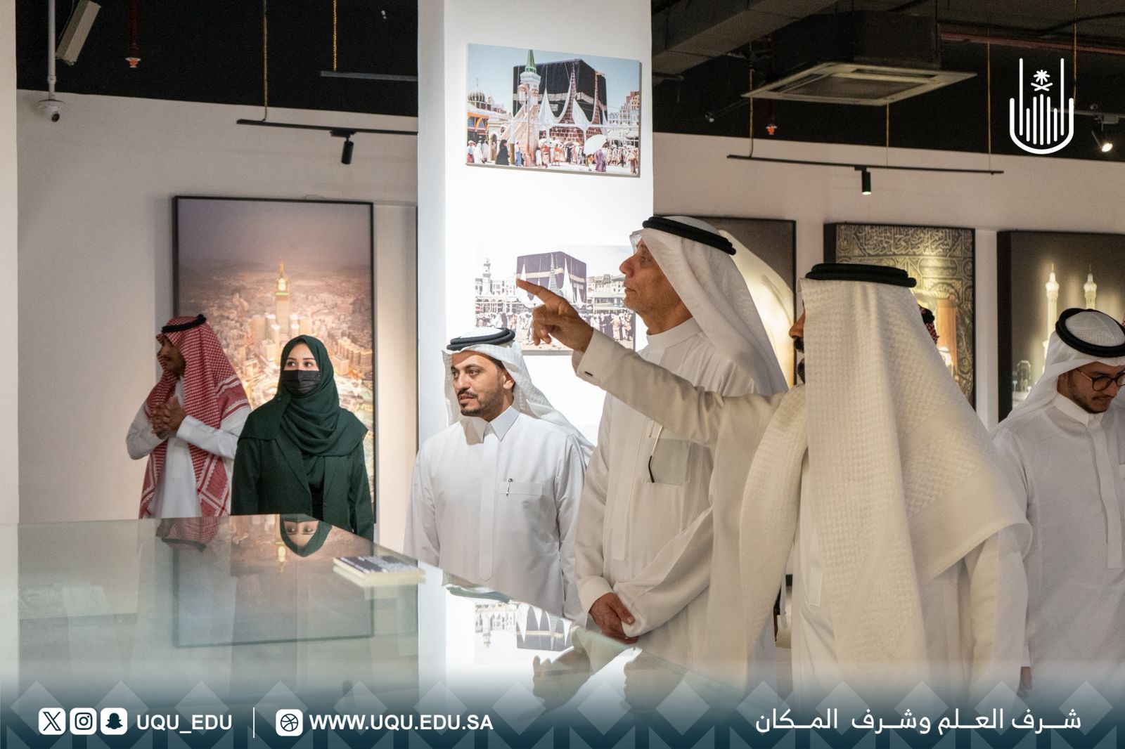 الواجهة الثقافية في جامعة أمِّ القرى  تستقبل شركة أشرقت