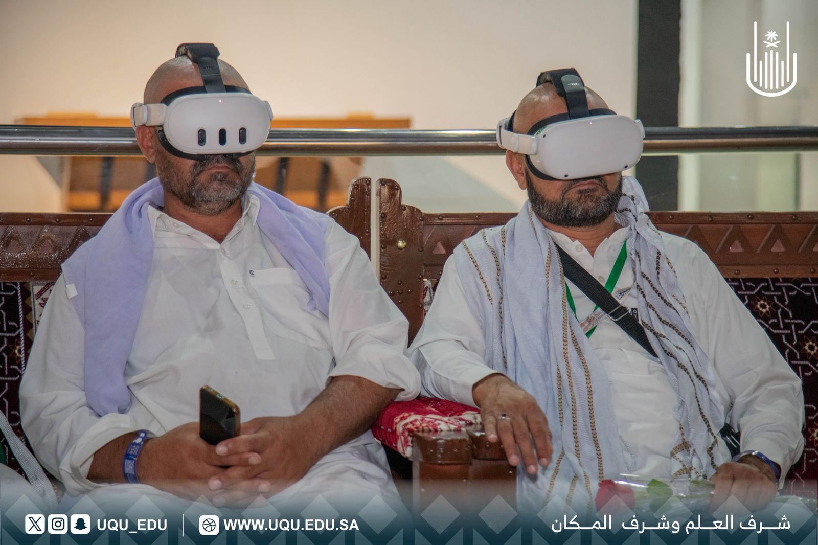 الواجهة الثَّقافيَّة بجامعة أمِّ القرى تستقبل حجَّاج جمهوريَّة باكستان في زيارة ثقافيَّة ترحيبيَّة