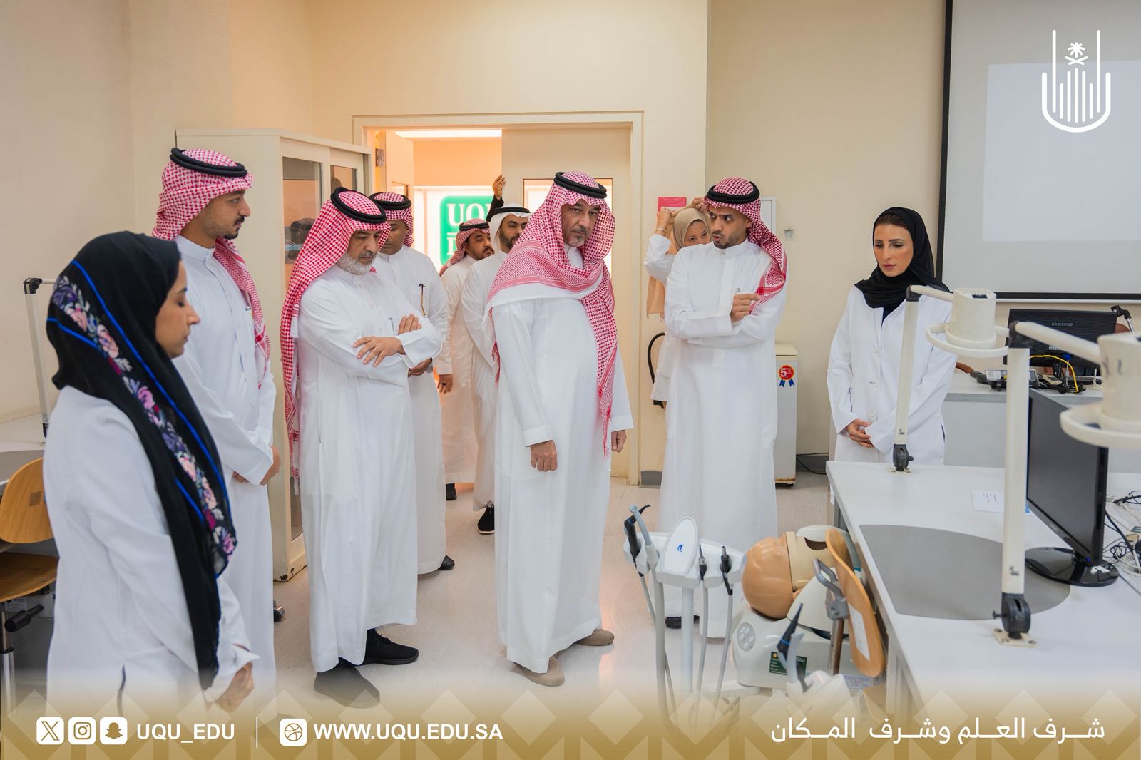 رئيس جامعة أم القرى يستقبل معالي أ.حازم زقزوق