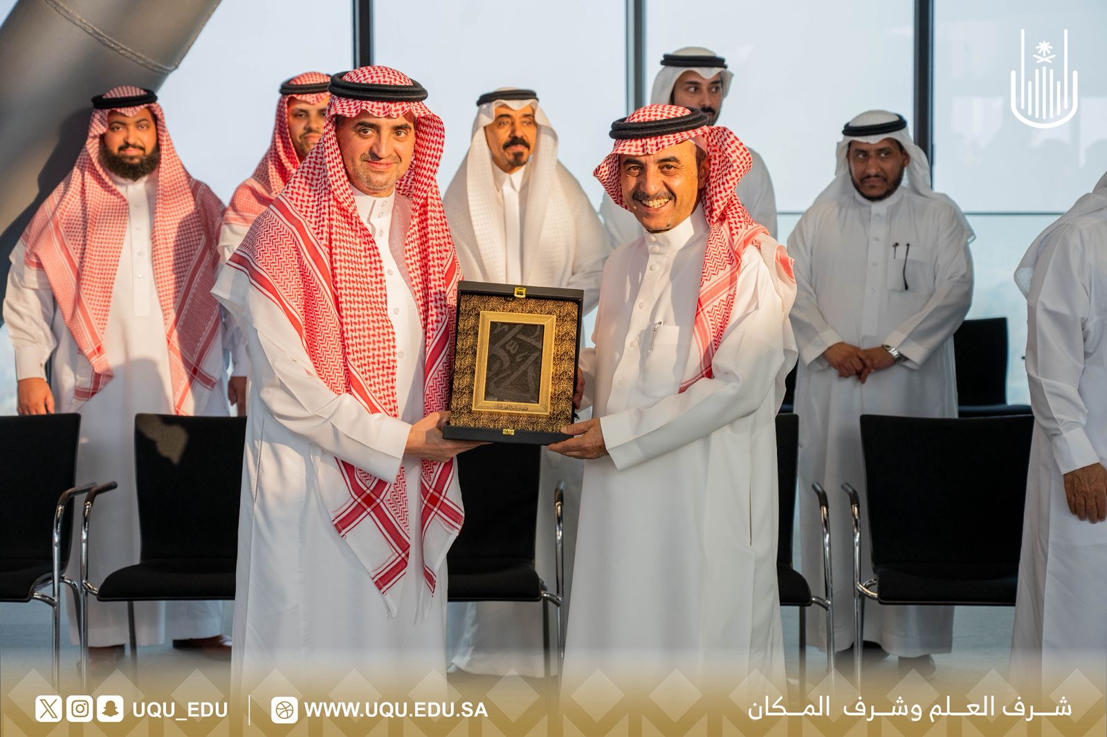أعضاء مجلس جامعة أم القرى يزورون متحف برج الساعة، ومتحف السيرة النبوية