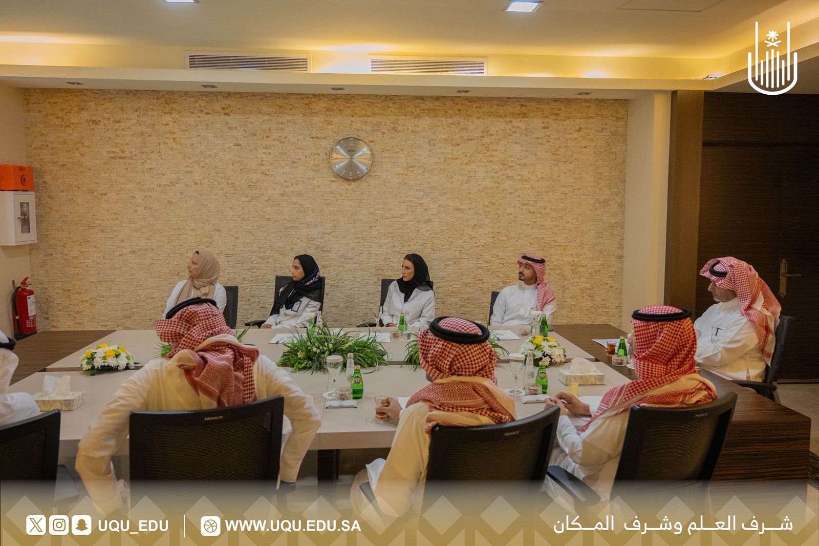 رئيس جامعة أم القرى يستقبل معالي أ.حازم زقزوق