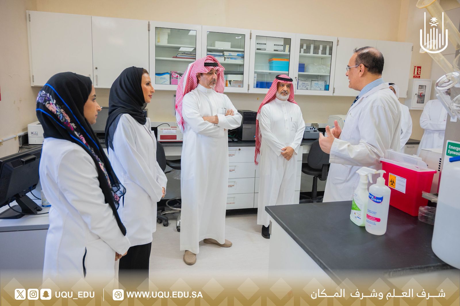 رئيس جامعة أم القرى يستقبل معالي أ.حازم زقزوق