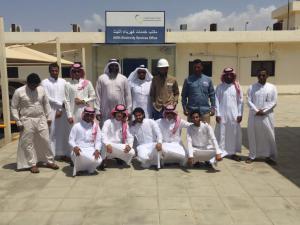 Student Delegation from College of Engineering at Al-Lith Visits Saudi Electricity Company