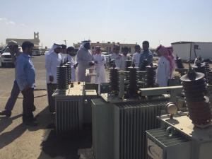 Student Delegation from College of Engineering at Al-Lith Visits Saudi Electricity Company