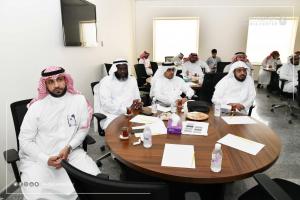 The Dean of the College of Engineering Participates in the Research Meeting on the UQU General Administration of Institutional Communication