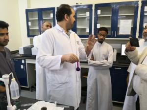 Department of Chemistry Organizes Training Course Entitled: Preparation of Laboratory Solutions and Notes on Spectral Analysis