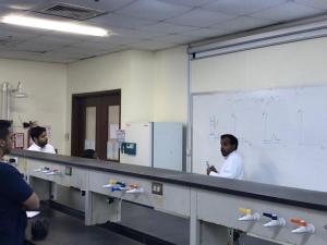 Department of Chemistry Organizes a Training Course Entitled ‘Using Chromatographic Analysis Devices’