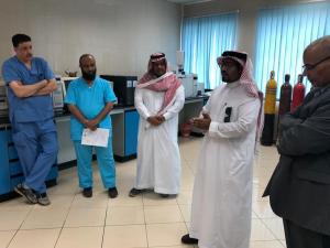 The Students of the Department of Chemistry on a Visit to the Forensic Evidence Department in the Holy Capital