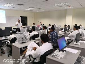 Chemistry Department Organizes Training Course Titled: How to Create Scientific Poster for Graduation Project 