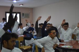 Tourism Department Students at Umm Al-Qura University Introduce the Tourism Department to Secondary School Students