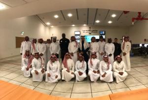 Students at the Department of Business Administration of Hajj and Umrah Visit Rituals Train and Makkah Region Development Authority