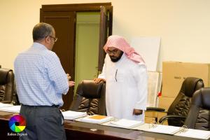 Internal Audit Team visits College of Arabic Language and Literature