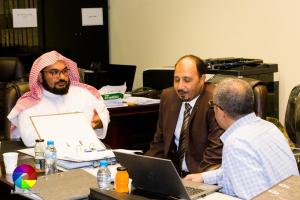 Internal Audit Team visits College of Arabic Language and Literature