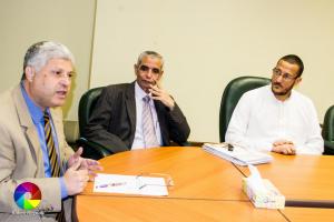 Internal Audit Team visits College of Arabic Language and Literature