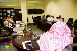 Internal Audit Team visits College of Arabic Language and Literature