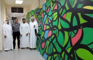 College Dean launches Mural Painting in the College 