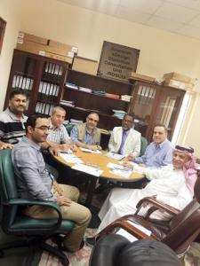 Vice-Dean of College of Education meets Academic Advisors