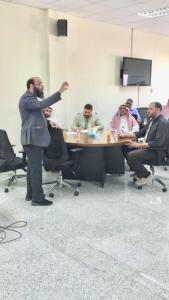 Dr. Muhammad Abdul-Wahhab Participates in the Teaching and Evaluation Cafe