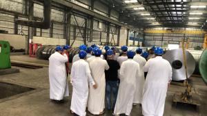 College of Engineering Organizes a Scientific Visit to Al-Yamamah Steel Industries Company