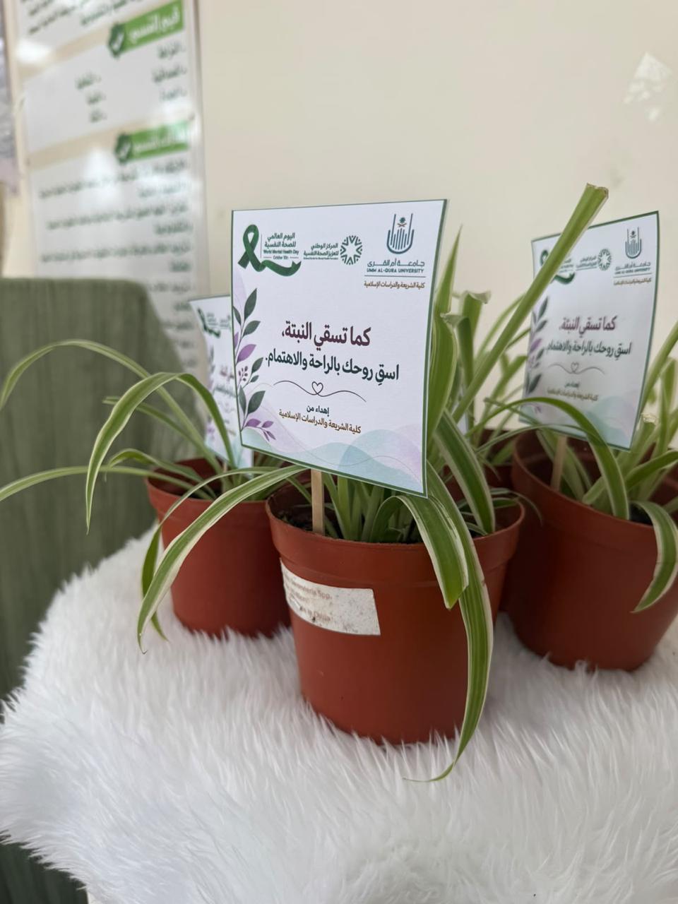 كلية الشريعة تفعل  مبادرة الصحة النفسية بعنوان ( لكل صوت أثــر )