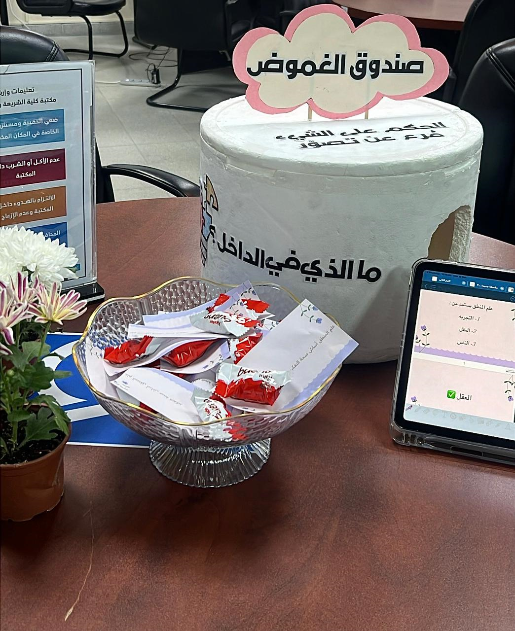 نشاط مادة المقدمات الأصولية