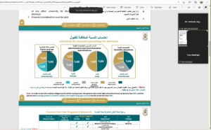 عمادة القبول والتسجيل تشارك بمعرض جامعة الملك عبد الله السنوي الرابع للجامعات السعودية