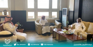 The Deanship of Admission and Registration Holds a Meeting with the Deanships of Information Technology and the Postgraduate Studies