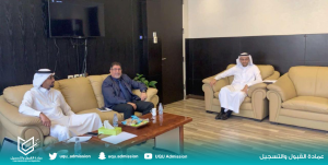 The Deanship of Admission and Registration Holds a Meeting with the Deanships of Information Technology and the Postgraduate Studies