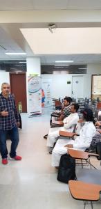 Students of the College of Designs Organize a Workshop on ‘Computer-Based Graphics Processing’