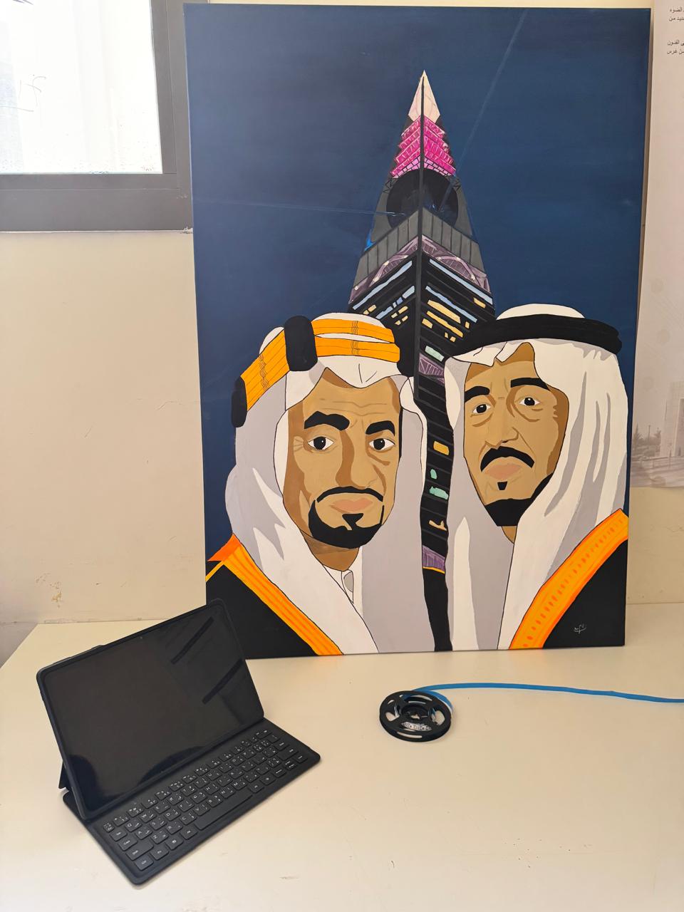 معرض مشاريع التخرج لطالبات قسم الفنون البصرية