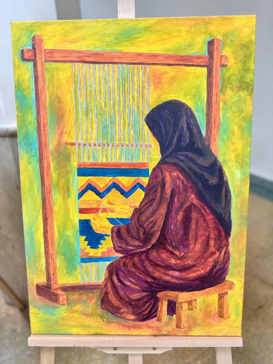 عرض مواهب طلبة الكلية لمسابقة ( هوية وطن )