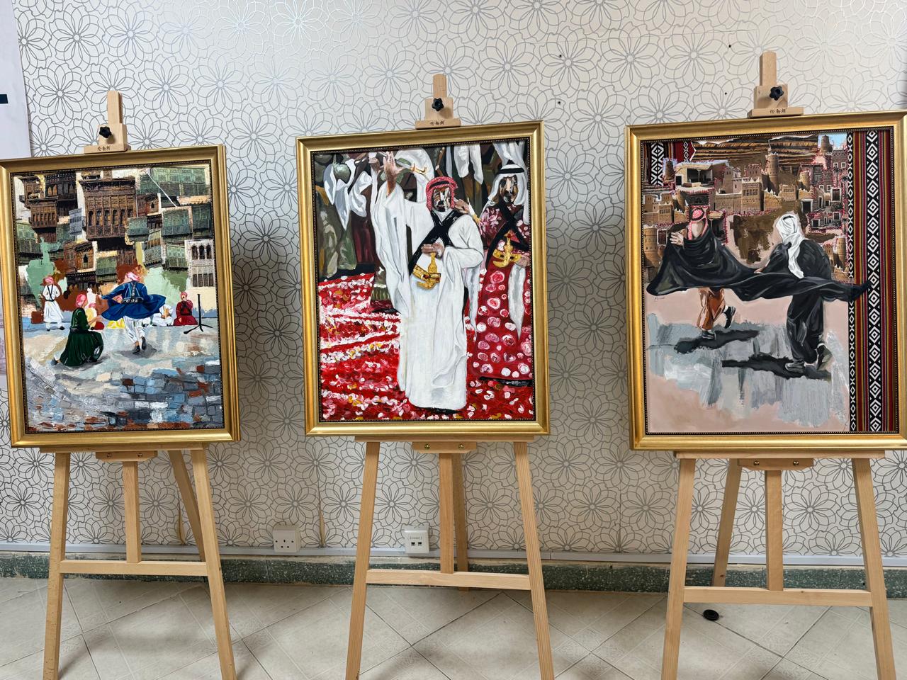 معرض مشاريع التخرج لطالبات قسم الفنون البصرية