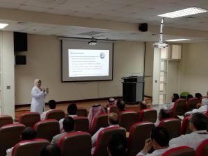 The Training and Continuing Education Unit at the College of Dentistry Holds a Lecture on the Newly-Discovered Coronavirus